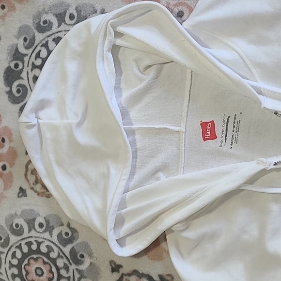 HANES WOMEN'S FULL- ZIP HOOD - Picture 8 of 9